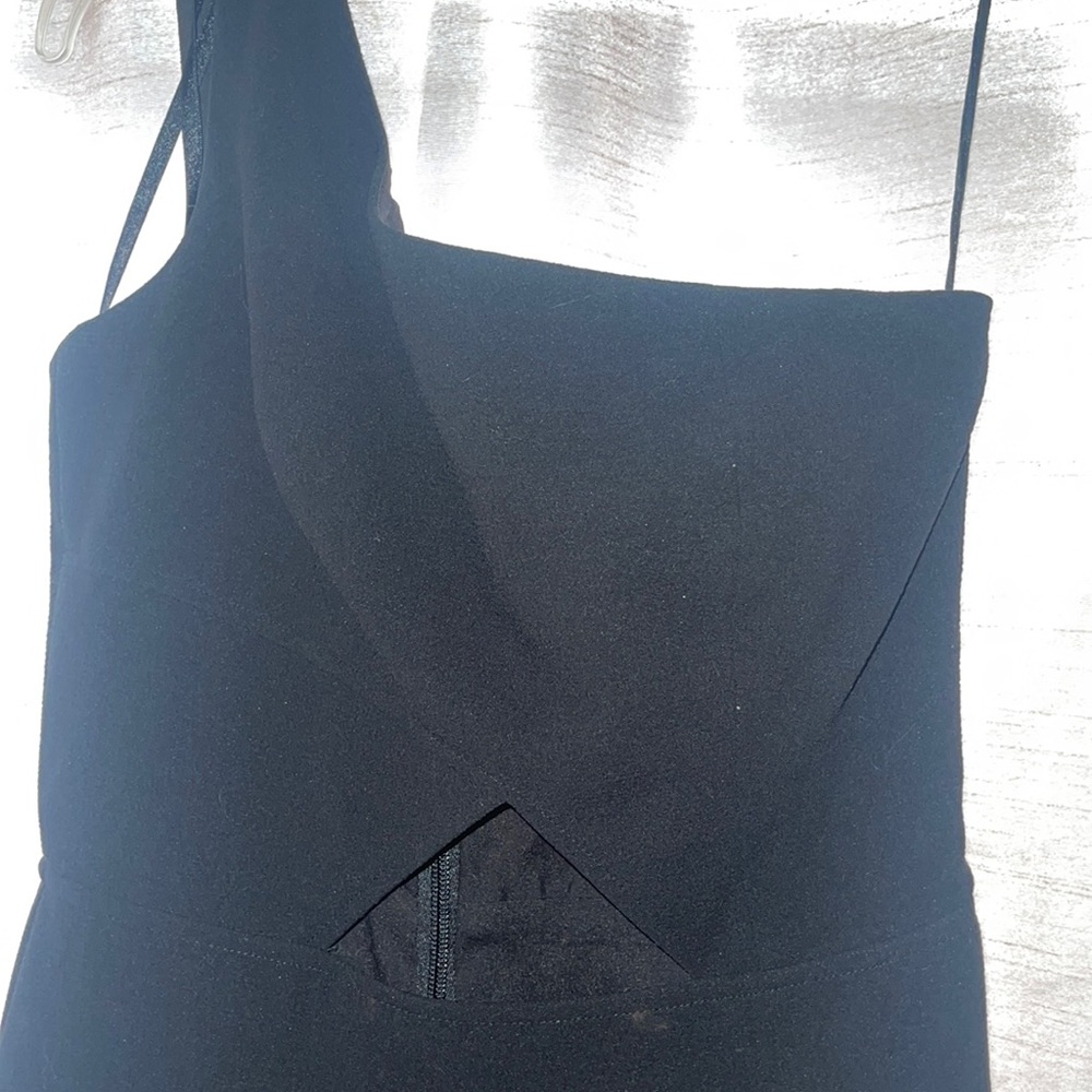 BCBG MAXAZRIA Black fitted long dress /size 4